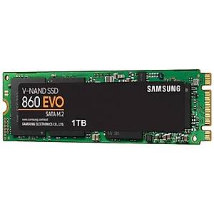 Samsung 860 Evo 1TB SSD m.2 Sata MZ-N6E1T0BW HDD & Harddisk