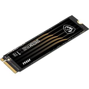 MSI SPATIUM M480 PRO 1TB PCIe 4.0 7400/6000 MB/s NVMe M.2 SSD