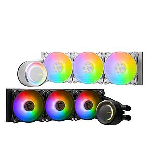 MSI Mag Coreliquid E360 White AM5/LGA1700 ARGB 360 mm Fanl� ��lemci Beyaz S�v� So�utucu