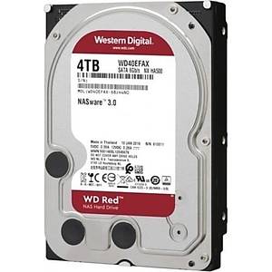 Western Digital Red 3.5 Sata III 6Gbs 4TB 64MB Nas WD40EFAX HDD & Harddisk