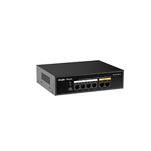 Ruijie Reyee RG-ES106F-P 4XFE-2XFE 54W 6 Port 10/100/1000 Mbps Gigabit PoE Switch