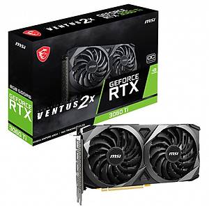 MSI GeForce RTX 3060 TI Ventus 2X 8G OCV1 LHR 8GB GDDR6 Ekran Kart�