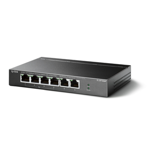 Tp-Link Omada TL-SF1006P 6 Port MegaBit Metal Kasa 4 Port PoE 67W Y�netilemez Masa�st� Switch