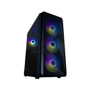 Vento VG10F 500W (Peak) Atx Gam�ng Siyah Rgb Bilgisayar Kasa