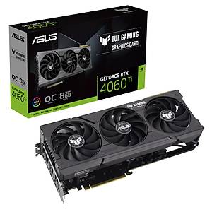 Asus GeForce RTX 4060 TI TUF RTX4060TI O8G Gaming 8GB GDDR6 128bit Ekran Kart�