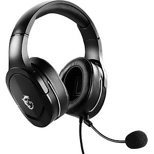 Msi GG Immerse GH20 Gaming Headset 40MM S�r�c� Kablo 20HZ-20KHZ 32 OHM Mikrofon 1.5M �rgu Y-Kablo 3,5 MM Jak Jak Kulak�st� Kulakl�k