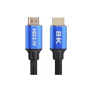 Platoon PL-8976 1,5 M 8K Ultra HD 2.1V 48Gbps Alt�n Kaplama HDMI Kablosu