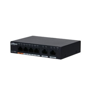 Dahua PFS3006-4GT-60-V2 6 Port Gigabit 4 Port PoE 60W Y�netilemez Masa�st� Switch