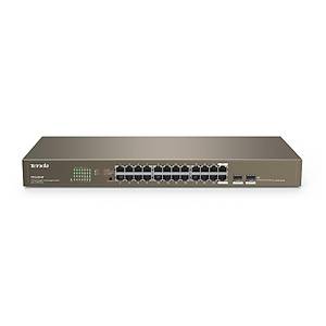 Tenda TEG1024F 24Port 2SFP 10/100/1000 G�gab�t Sw�tch