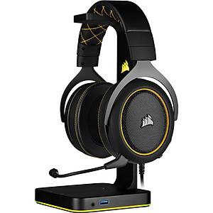 Corsair HS60 Pro Sar� (CA-9011214-EU) Surround 7.1 Harici Ses Kartl� Oyuncu Kulakl���
