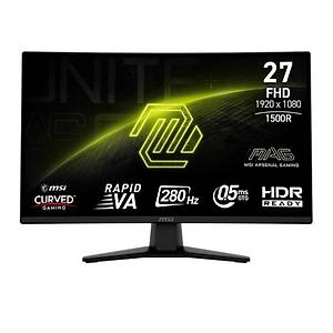 MSI MAG 274CXF 27 0.5ms FullHD Curved 280Hz Oyuncu Monit�r�
