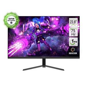 GamePower ACE A10 23,8 1Ms 75Hz VA FHD RGB Gaming Monit�r