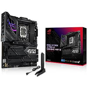 ASUS ROG STRIX Z790-E GAMING WIFI II DDR5 DP HDMI 5XM2 USB3.2 WiFi 7 RGB ATX 1700P ANAKART
