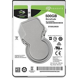 Seagate Barracuda 500GB 2.5 500GB Sata 3.0 128MB 130MB/S 5400RPM Notebook Disk ST500LM030 - 7MM Notebook HDD & Harddisk