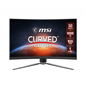 MSI MAG ARTYMIS 31.5 324CP CURVED 1000R VA 1920X1080 (FHD) 16:9 165HZ 1MS FREESYNC PREMIUM GAMING MONITOR