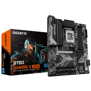 Gigabyte B760 Gaming X Gen5 4xDDR5 3xM.2 DP HDMI Type-C 13-14.Nesil LGA1700 Soket Gaming Anakart