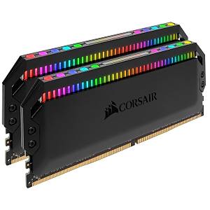 Corsair CMT16GX4M2C3200C16 16GB (2X8GB) DDR4 3200MHz CL16 Dominator Platinum RGB So�utuculu Siyah DIMM Bellek Ram