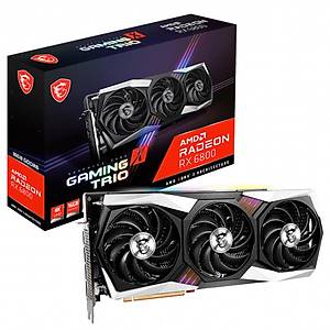 MSI Radeon RX 6800 Gaming X Trio 16GB GDDR6 256B�T Ekran Kart�