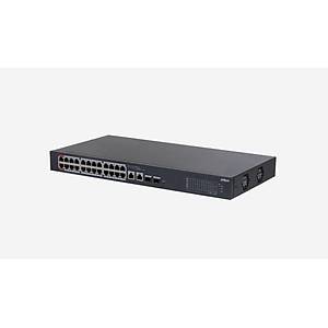 Dahua CS4226-24ET-240 24 Port 10/100/1000 Mbps Y�netilebilir Gigabit PoE Switch
