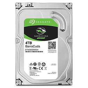 Seagate Barracuda 3.5 4TB 5400RPM Sata 3.0 NCQ 256MB 55TB/Yil �� y�k� Desktop Disk ST4000DM004 HDD & Harddisk