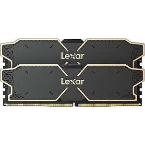 Lexar Thor DT Gaming 32GB (2X16GB) DDR5 LD5U16G60C32LG-RGD  UDIMM 6000Mhz CL32 Siyah So�utuculu Ram