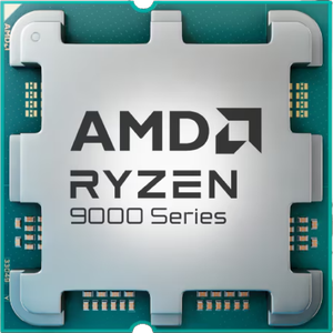 AMD Ryzen 5 9600X 6 Core 3,90-5.40GHz 38Mb Cache 65W AM5 Soket TRAY (Kutusuz) (Dahili Grafik VAR, Fan YOK)