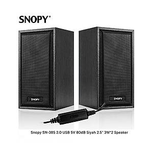 Snopy SN-385 1+1 Speaker USB Ses Sistemi