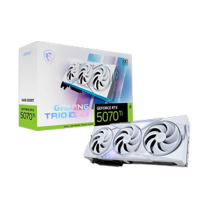MSI GEFORCE RTX 5070 TI 16G GAMING TRIO OC WHITE GDRR7 256 B DX12 PCIE 5.0 X16 (3XDP 1XHDMI) Ekran Kart�
