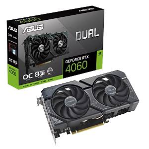 Asus RTX 4060 Dual OC DUAL-RTX4060-O8G-EVO 128 Bit GDDR6 8 GB Ekran Kart�
