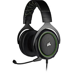 Corsair CA-9011216-EU HS50 Pro Stereo Oyuncu Kulakl��� Ye�il (Pc Ps4 Xbox One Nintendo Switch Uyumlu)
