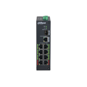 Dahua LR2110-8ET-120 10Port Megabit 8 Port PoE 120W +1 Port Uplink 1 Port SFP End�striyel Switch