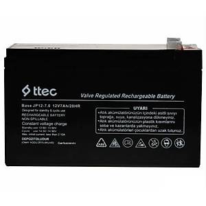 TTEC 12V 7Ah Base Bak�ms�z Kuru Ak�