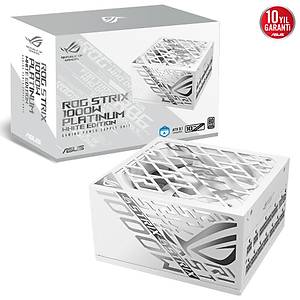 ASUS ROG Strix 1000P 1000W 80+ Platinum Beyaz Full Mod�ler Gaming Power Supply