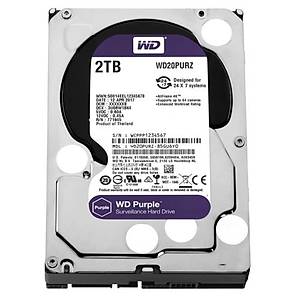 Western Digital Purple 3,5 2TB 64MB 5400RPM WD20PURZ HDD & Harddisk