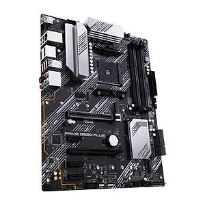 Asus Prime B550-Plus AMD B550 AM4 DDR4 4400 DP HDMI �ift M2 USB3.2 ARGB Atx  PCIe 4.0 ECC Ram Deste�i Anakart