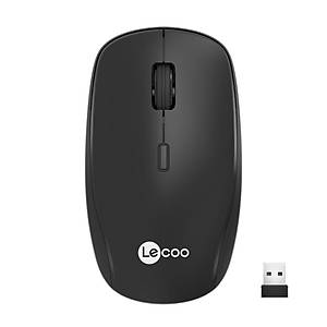 Lenovo Lecoo WS203 Kablosuz 2400DPI 4 Tu�lu Siyah Optik Mouse
