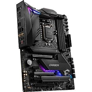 Msi Mpg Z490 Gaming Carbon Wifi Soket 1200 DDR4 4800 (Oc) Pcie Gen 4 ,M.2 USB3.2 RGB 1x 2.5G Lan Wifi 6 Atx Anakart