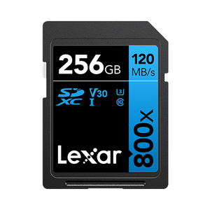 Lexar 256GB LSD0800P256G-BNNNG SD Professional 800x Pro SDXC UHS-I C10 V30 U3 Haf�za Kart�