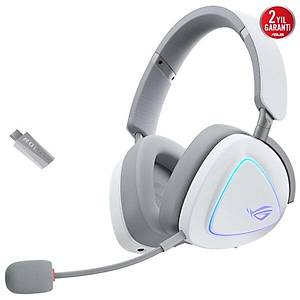 ASUS ROG DELTA II Wirelles Beyaz Gaming Kulakl�k