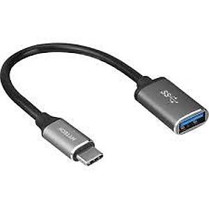 Hytech HY-XO22 G�m�� USB F to Type C M 10cm kablolu Metal G�vdeli OTG �evirici