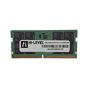 Hi-Level 32GB DDR5 5600Mhz SODIMM 1.1V HLV-SOPC44800D5/32G Notebook Ram