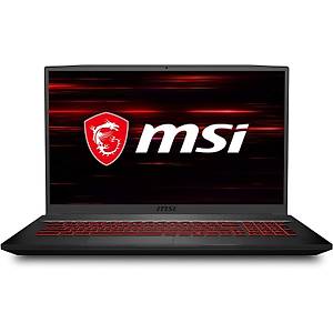 Msi NB GF75 Thin 10SCSR-048XTR I7-10750H 8GB DDR4 GTX1650TI GDDR6 4GB 512GB SSD 17.3 FHD Dos Diz�st� Bilgisayar