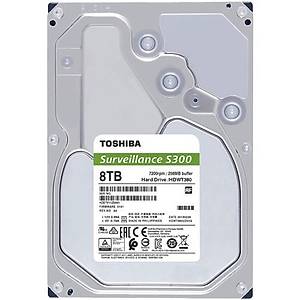 Toshiba S300 HDWT380UZSVA 8TB 3.5 7200RPM 7/24 G�venlik Diski