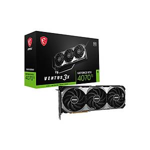 MSI RTX 4070 TI Ventus 3X E1 12G OC 192 Bit GDDR6X Ekran Kart�