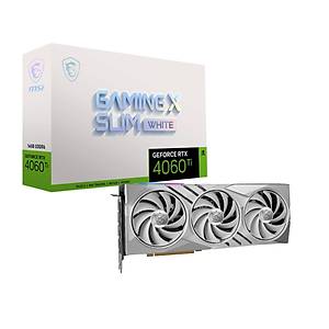 MSI RTX 4060 Ti GAMING X SLIM WHITE 16GB GDDR6 DLSS 3 128 Bit Ekran Kart�