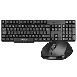 Everest KM-6852 Siyah Usb Kablosuz Q Klavye + Mouse Seti