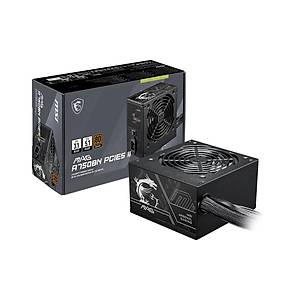 MSI MAG A750BN PCIE5 II 750W 80+ Bronze 120mm Fan Power Supply