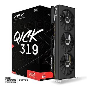 XFX QICK319 RX 7700XT 12GB RX-77TQICKB9 GDDR6 192Bit Ekran Kart�()