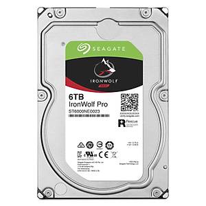 Seagate Ironwolf Pro 3.5 6tb Sata 3.0 256mb 214mb/S Rv Sens�r 7200rpm 300tb/Y�l ��y�k� 7/24 E-Nas Data Kurtarmal� Disk St6000ne0023