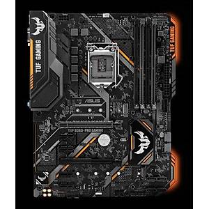 Asus Tuf B360-Pro Gaming (Wifi) Intel B360 LGA1151 DDR4 2666 HDMI VGA M2 USB3.1 WiFi + BT Aura RGB Atx Anakart